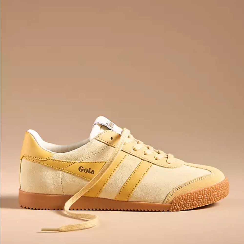 Gola Elan Sneakers in Transparent Yellow and Calendula